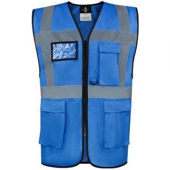 Hamburg XXL Gilet di Sicurezza Korntex – Blu