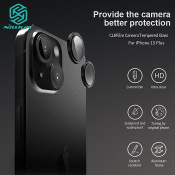 Lente de Seguridad NILLKIN CLRFilm 0,4 mm – iPhone 15 Plus en Negro
