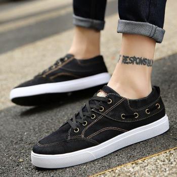 Comfortabele Denim Sport Sneakers Mannen