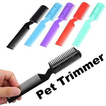 Cortador de pelo y peines para gatos
