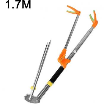 Stainless Steel Telescoping Fishing Rod Holder 2.4M-1.5M