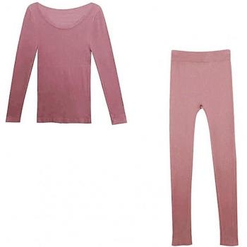 Pyjama Long Pantalon Rose