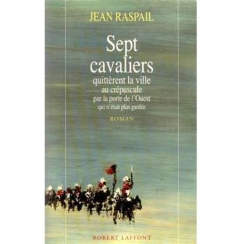Sept cavaliers quittèrent la ville au crépuscule par la porte de l'Ouest qui n'était plus gardée