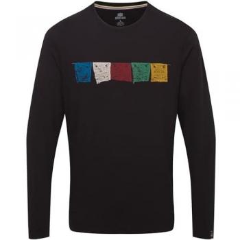 Sherpa Tarcho Langarm Tee Herren XL schwarz