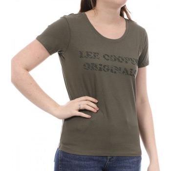 Top unisexe vert Lee Cooper LEE‑009429