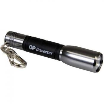 LucePorta 450011 – Torcia LED alluminio, chiave e batteria LR03