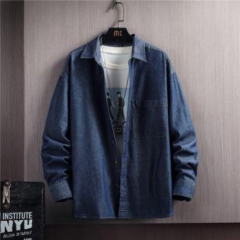 Estilo Vaquero Manga Larga  M-4XL