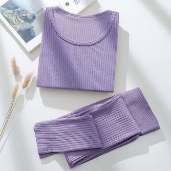 Cozy Cotton Layered Pants – Women's Winter Warmth Suit