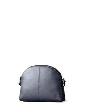 Lakeland Leder Blue Elterwater Kurvige Cross‑Body‑Tasche für Damen