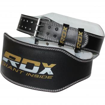 RDX Leder Hebegürtel 6 Zoll