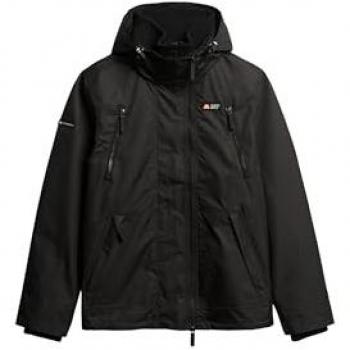 Superdry Hoden MTN Windbreaker – Herren Jacke, Größe XXL, schwarz