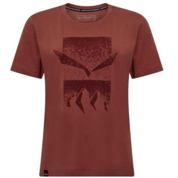Women’s XL Etruscan Red Short Sleeve by Salewa 3CIME Eagle