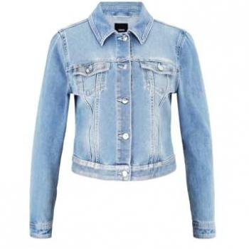Zero Knopfleisten Jeansjacke