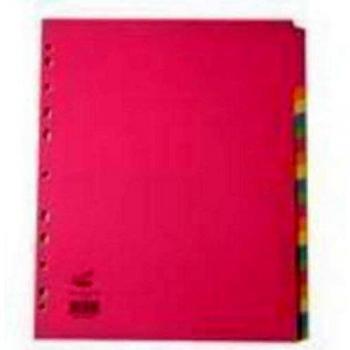 Concord Divider 20-Part A4 Extra Wide Bright (Pack of 10) 52399