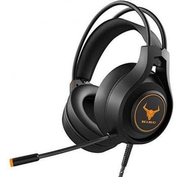 Multi‑Platform Gaming Headset – Black/Orange