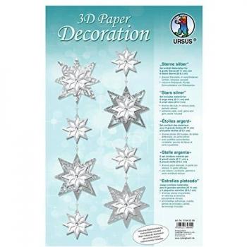 Stellaire Argent 3D Décor Ursus