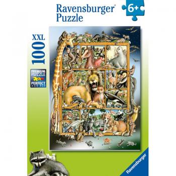 Ravensburger XXL Teile Puzzle Tiere im Regal