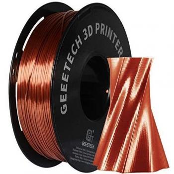 PLA Silk Kupfer Filament 1,75 mm – GEEETECH 1 kg Spool