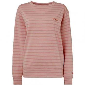 O'NEILL Sudadera Cuello Redondo Mujer, Estilo Stripe, Color Morado, S