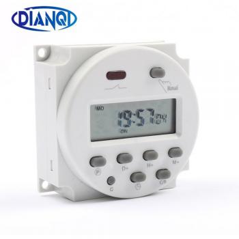 Interruptor Semanal CN101A AC 8A-16A con Temporizador