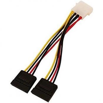 Cable plano SATA para 2 conectores