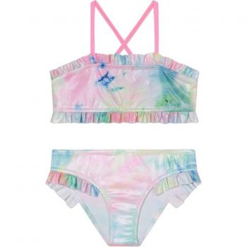 Bikini multicolor con volantes para bebé niña Billieblush