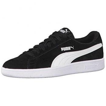 Puma Smash V2 SD Jr Kindersneakers Zwart/Wit