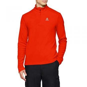 Feuerroter Herrenpullover L Odlo Bernina