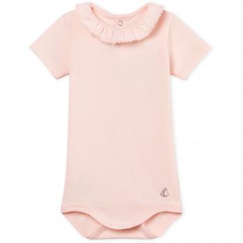Body Colle Petit Bateau, Bebés, Rosa (Fleur 03)