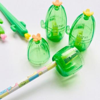 Cute Cactus Pencil Sharpener