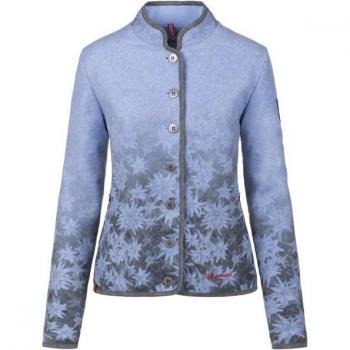 Almgwand Damen Anorak Blauspitze – leichte Walkjacke, Größe 36