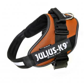 Trixie Julius K9 IDC Powergeschirr – Kupferorange, Gr. 2/L–XL (71–96 cm/50 mm)