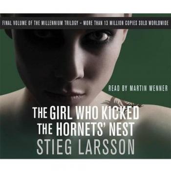 The Girl Who Kicked the Hornets' Nest Dragon Tattoo Stieg Larsson CD Audio Book.