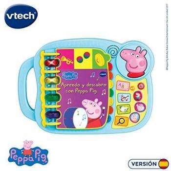 Livre électronique VTech pour enfants mettant en vedette Peppa Pig