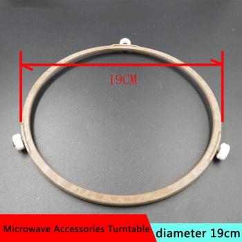 2Pcs Plastic Microwave Turntable with Roller
