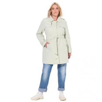 Winterlicher Trenchcoat für große Größen