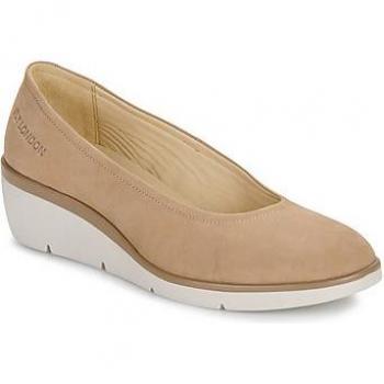 Fly London Numa570 Fly Leather Wedge Court Shoes