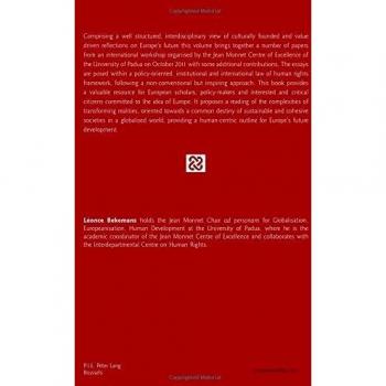 A Value-Driven European Future (Europe Des Cultures/Europe Of Cultures) (Paperback)