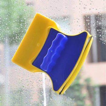 Dual Squeegee Magnetic Window Cleaner