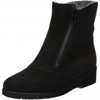 Semler S174 K Schwarze Nubuk-Stiefel Größe 7,5