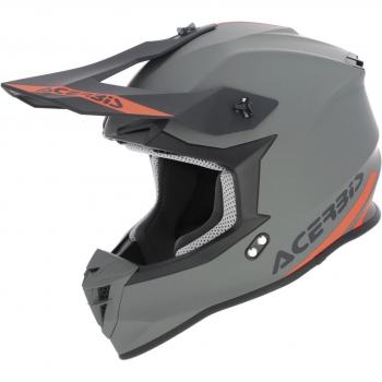Acerbis Casque de motocross Linear Solid 2XL Gris