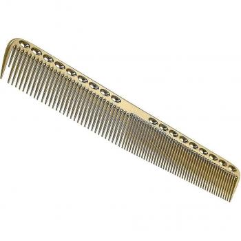 Peigne de coiffure portable (argent, grand) 1 pièce or 21CM