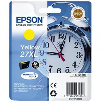 27XL Yellow Alarm Clock – Genuine Epson DURABrite Ultra Cartridge