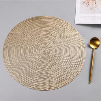 38CM Round PVC Kitchen Mat