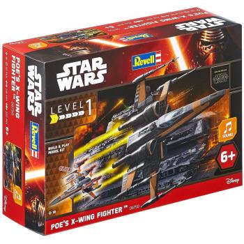 Star Wars X-Wing di Poe 1:78 Revell – Modellino Nero