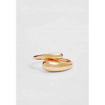 Stradivarius Rigid Arm Cuff Gold OS
