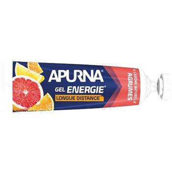 Lot de 5 gels Apurna agrumes +2h d'efforts, 1 gel offert