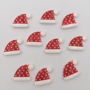 DIY Christmas Hat Resin Decorations