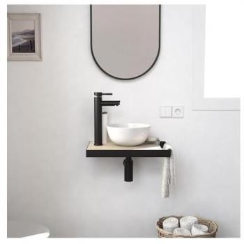 Rubinetto SoHo 2,5m + Lavandino Minimalista