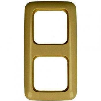 Interruptor sin tornillos Busch-Jaeger 55x55 mm crema